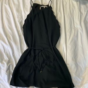 Black minidress